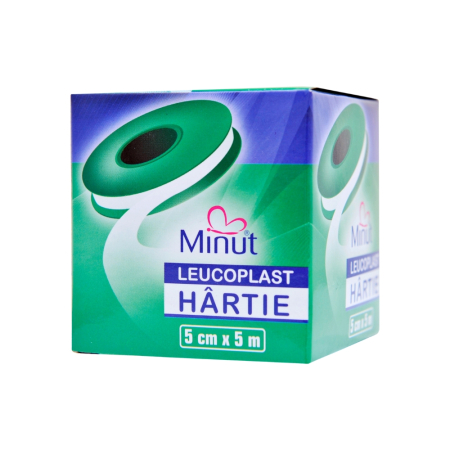 Consumabile medicale - Leucoplast hartie Minut 5 cm x 5 m