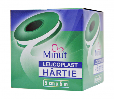 Consumabile sanitare - Leucoplast hartie Minut 5 cm x 5 m