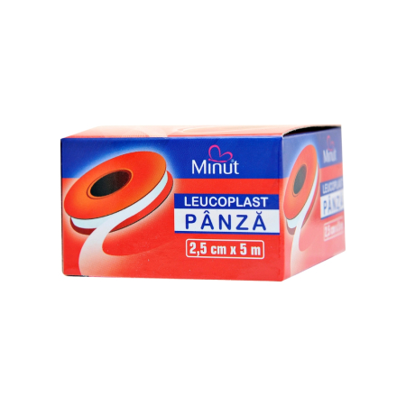 Consumabile sanitare - Leucoplast panza Minut 2.5 cm x 5 m