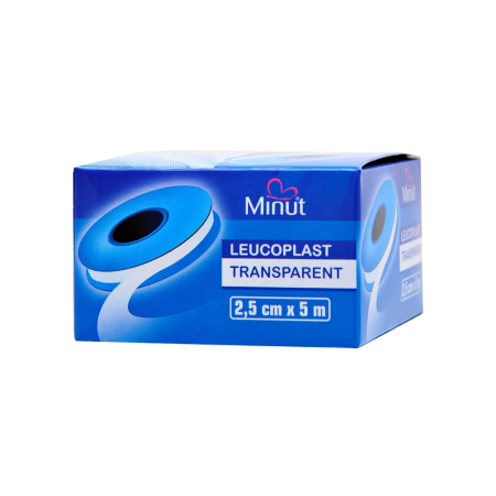 Leucoplast transparent Minut 2.5 cm x 5 m [0]