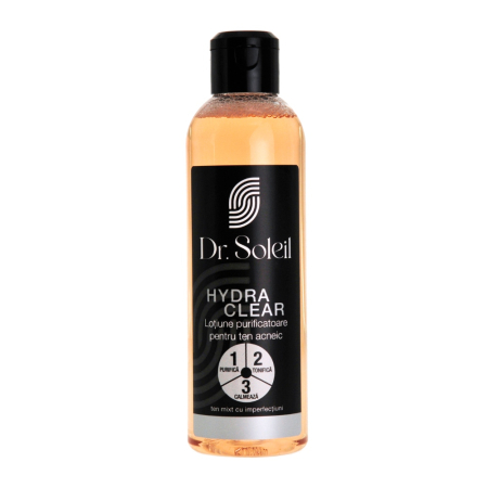 Produse demachiere si curatare - Loțiune purificatoare pentru ten acneic Hydra Clear Dr. Soleil, 200 ml