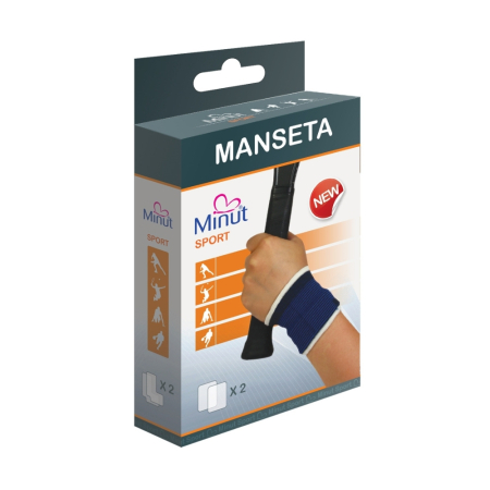 Manșetă elastică 2 buc/cutie, mărime M, Minut [1]