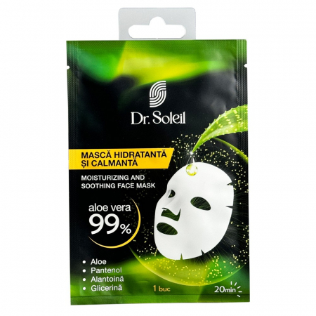 Masti pentru ten si gomaje - Mască față hidratantă și calmantă Dr. Soleil