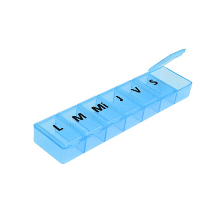Organizator Medicamente Săptămânal 7 Compartimente Minut [5]