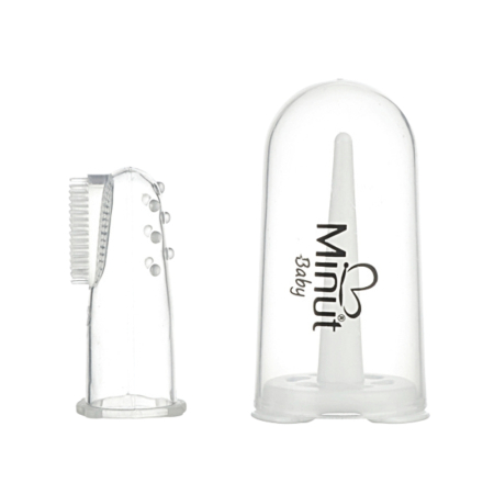 Igiena si sanatate - Periuta Minut Baby pentru gingii si dinti bebelusi  3 luni+