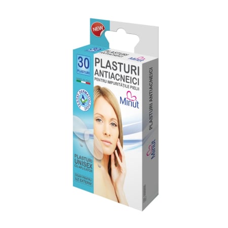 Produse demachiere si curatare - Plasturi antiacneici Minut
