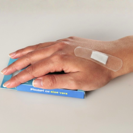 Plasturi cu Aloe Vera 20 buc/cutie, Minut [3]