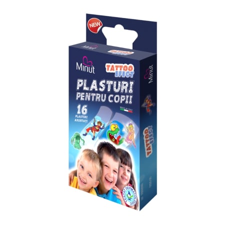 Plasturi - Plasturi Minut pentru copii Efect Tatuaj