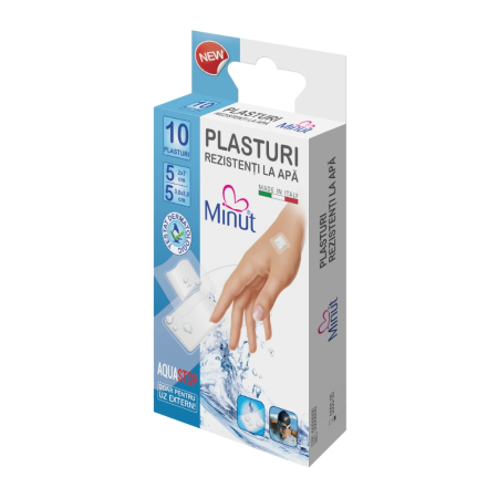 Plasturi - Plasturi rezistenti la apa Minut 10 buc