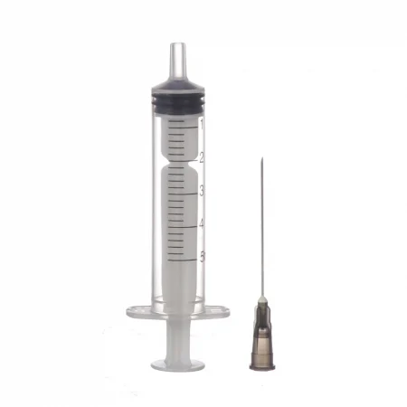 Consumabile sanitare - Seringa cu ac Minut, set 100 buc 5 ml