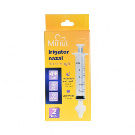 Set 2 bucati irigator nazal tip seringa, Minut [3]
