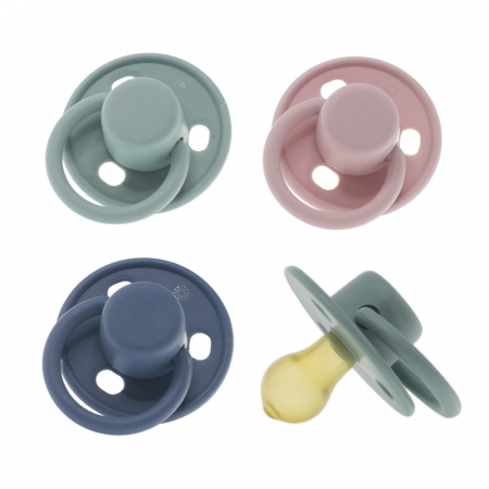 Alimentatie bebe - Suzeta rotunda latex Minut Baby 12+