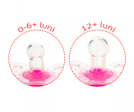 Suzetă silicon rotundă Minut Baby 3+ [3]