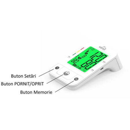 Tensiometru digital pentru braț cu indicator aritmie și AFib, Minut [2]