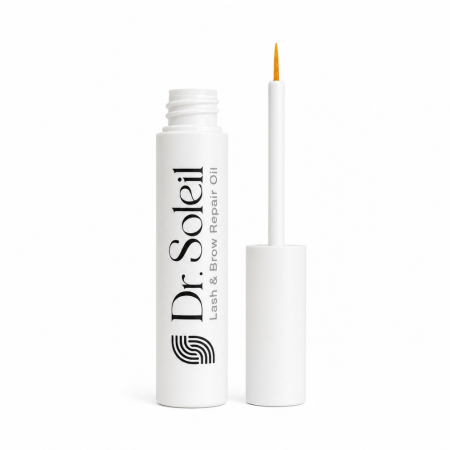 Ulei regenerant gene și sprâncene, cu uleiuri nutritive, Vitamina E, 4ml Dr. Soleil [5]