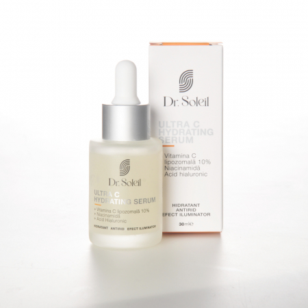 Ultra C Hydrating Serum cu Vitamina C lipozomală 10% Dr. Soleil [0]