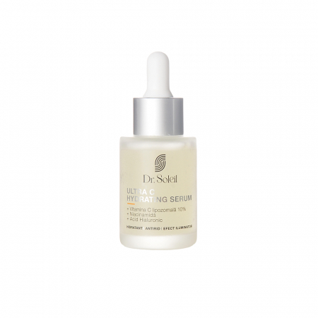 Ultra C Hydrating Serum cu Vitamina C lipozomală 10% Dr. Soleil [2]