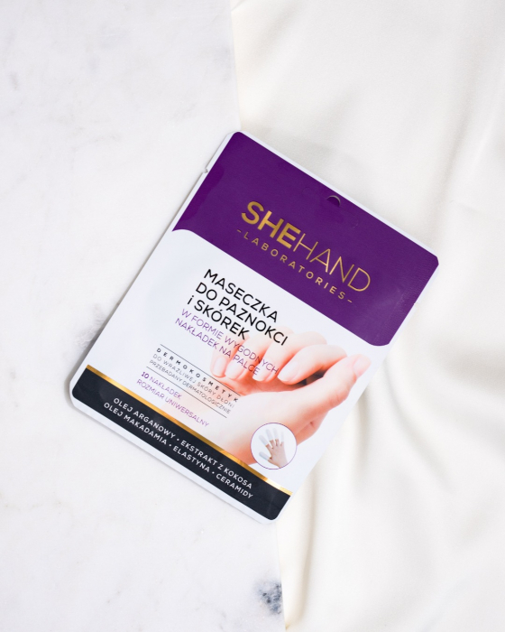 Masca pentru unghii si cuticule cu uleiuri și extracte de fructe, SheHand 10 buc [6]