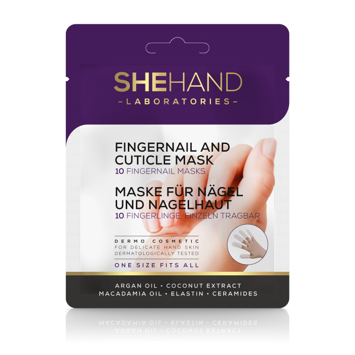 Masca pentru unghii si cuticule cu uleiuri și extracte de fructe, SheHand 10 buc [1]