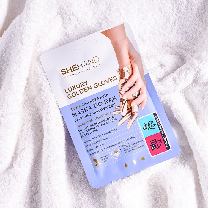 Pachet Luxury Golden, masti pt. maini si picioare cu aur coloidal, SheCosmetics [3]