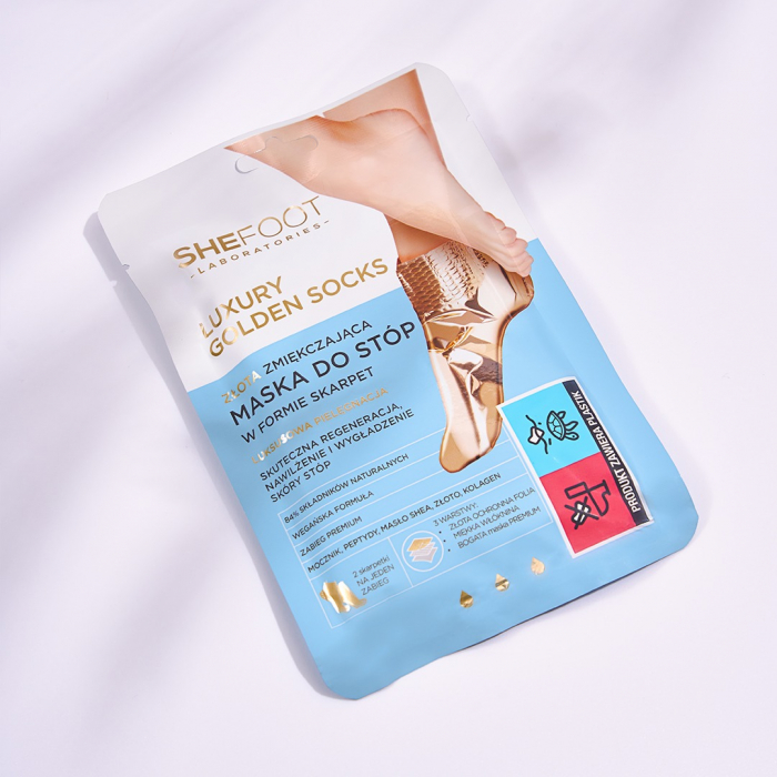 Pachet Luxury Golden, masti pt. maini si picioare cu aur coloidal, SheCosmetics [4]