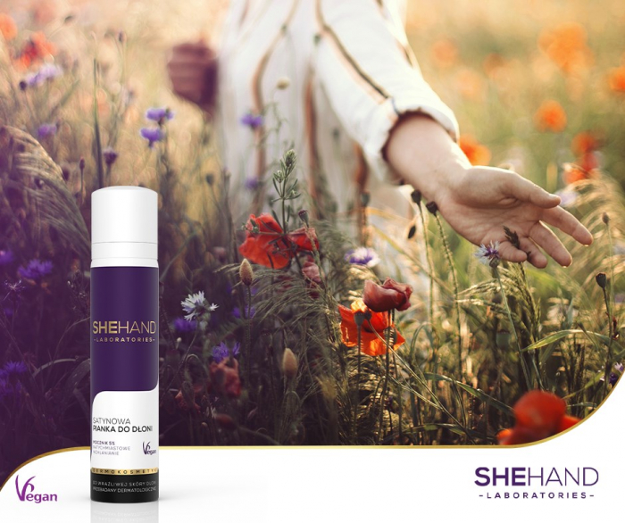 Spuma satinata pentru maini cu uree 5%, aminoacizi si ulei de avocado, SheHand, 100ml [5]