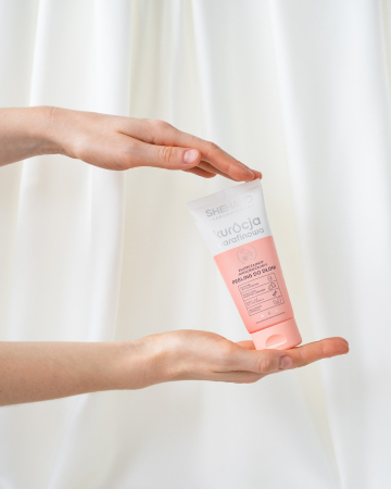 Crema peeling hidratanta, tratament exfoliant cu parafina pentru maini, SheHand 75g [6]