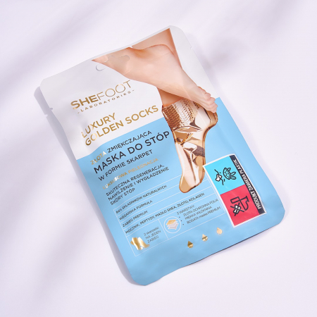 Pachet Luxury Golden, masti pt. maini si picioare cu aur coloidal, SheCosmetics [3]