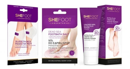 Pachete de ingrijire a picioarelor - Pachet pentru picioare fine, SheFoot