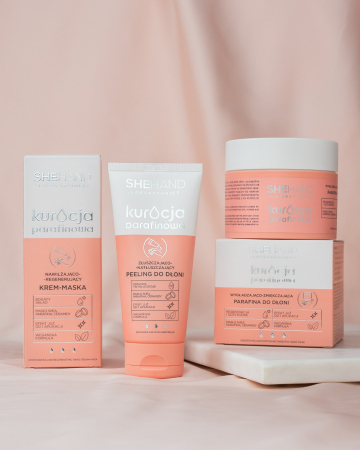 Pachet cu parafina rece, tratament in 3 pasi, Shehand [6]