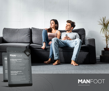 Sosete exfoliante cu acizi AHA, Manfoot 1 set [3]