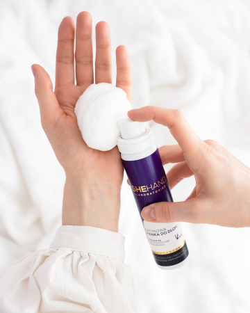 Spuma satinata pentru maini cu uree 5%, aminoacizi si ulei de avocado, SheHand, 100ml [1]
