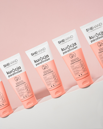 Crema peeling hidratanta, tratament exfoliant cu parafina pentru maini, SheHand 75g [3]