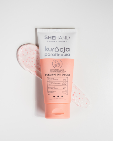 Crema peeling hidratanta, tratament exfoliant cu parafina pentru maini, SheHand 75g [1]