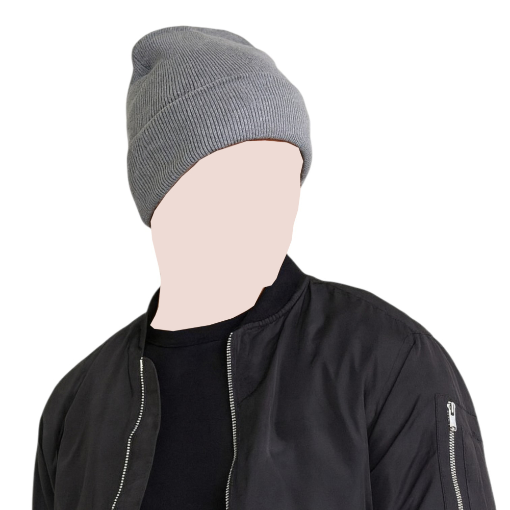 Caciula simpla unisex, model casual de toamna si iarna - Gri [1]