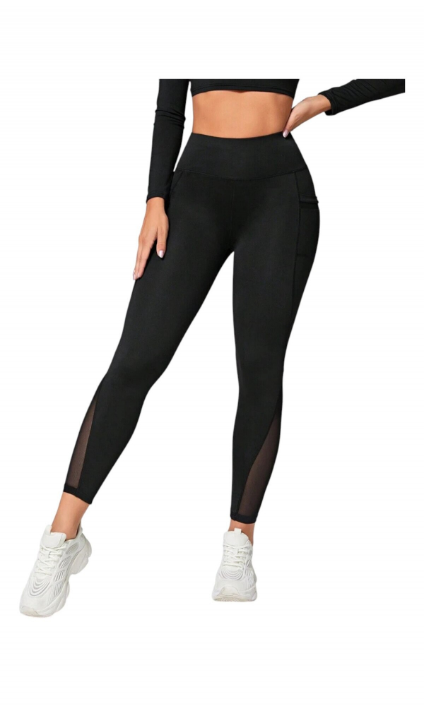 colanti-sport-cu-talie-inalta-si-buzunar-lateral-din-plasa-pentru-telefon-negru [4]