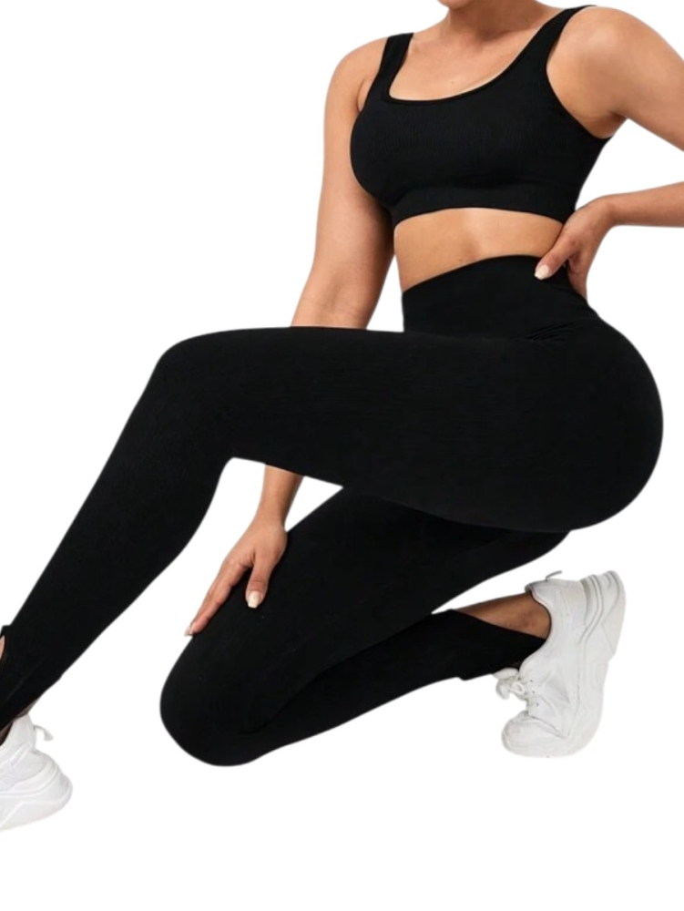 Colanti Sport Femei Tip Stirrup si Talie Inalta [4]