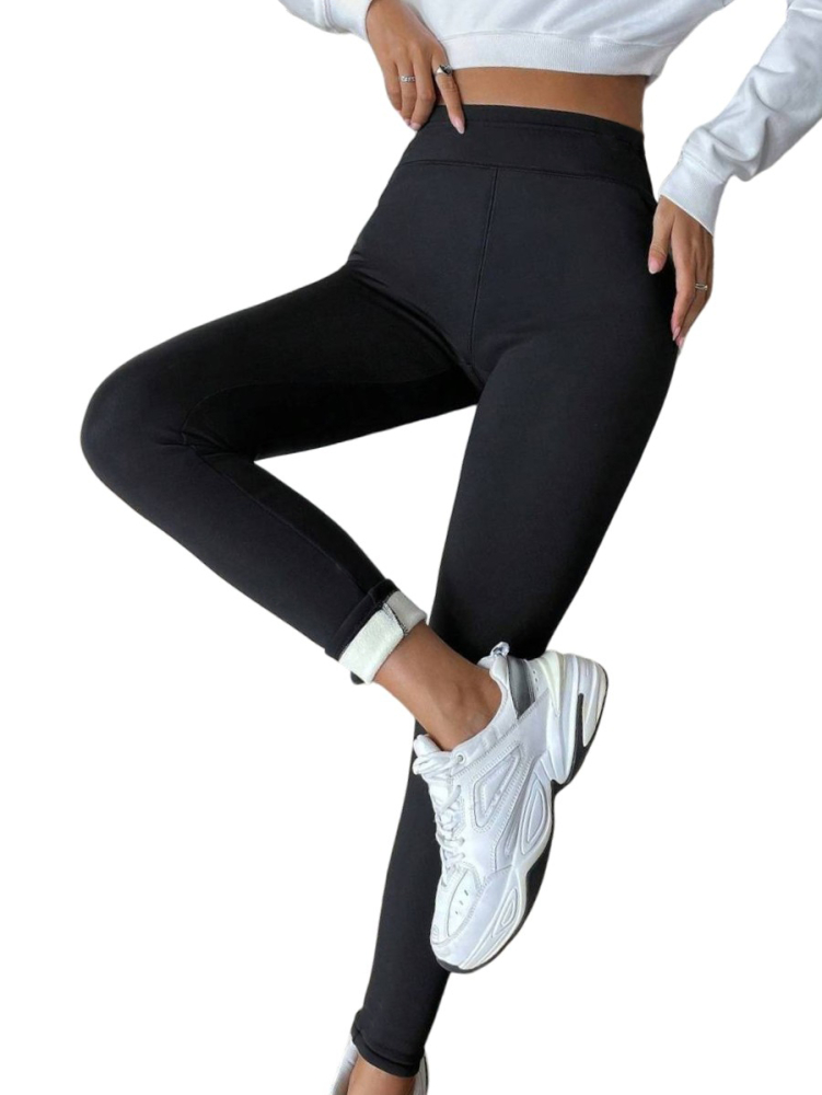 Colanti termici dama cu talie inalta si captuseala fleece [2]