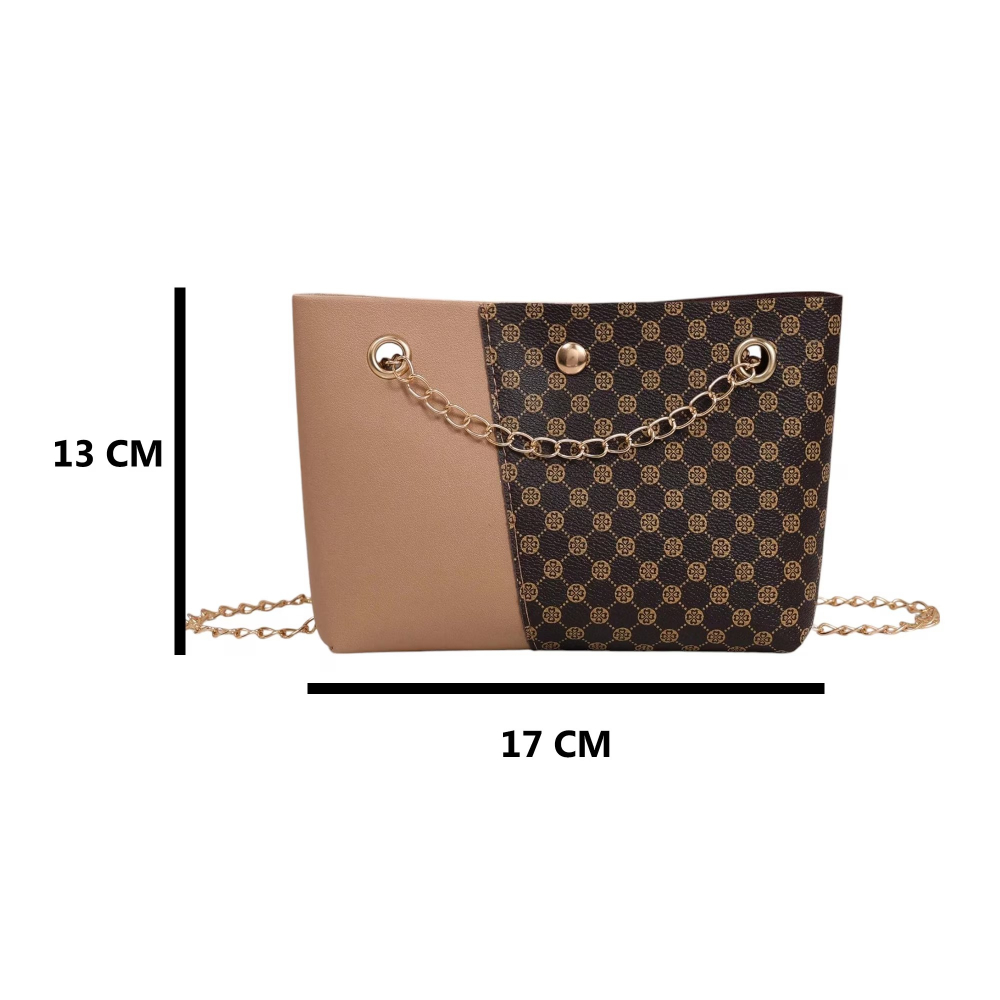 geanta-mini-casual-cu-lant-auriu-design-elegant-bej-maro [5]