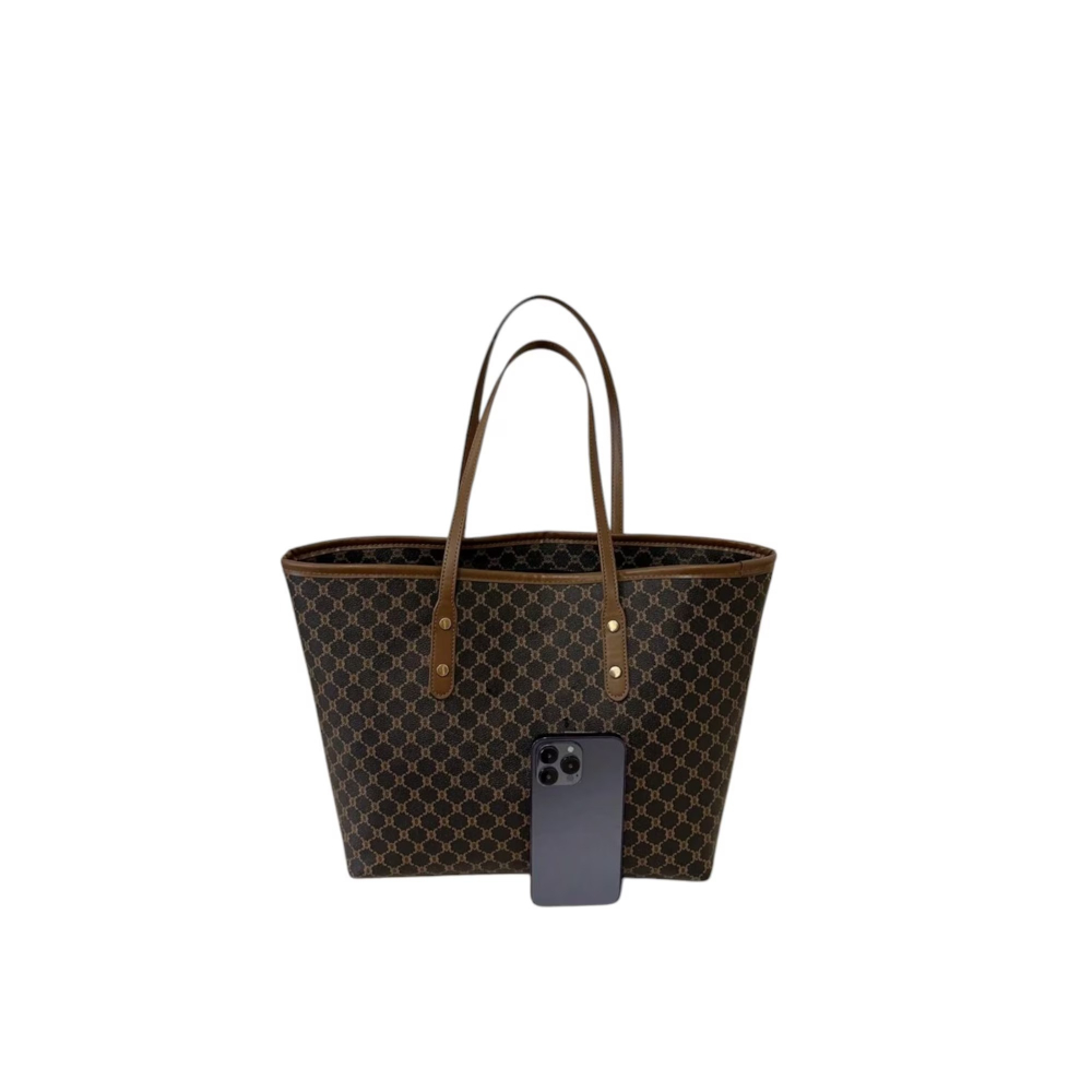 geanta-tote-de-umar-imprimeu-retro-capacitate-mare-maro [4]