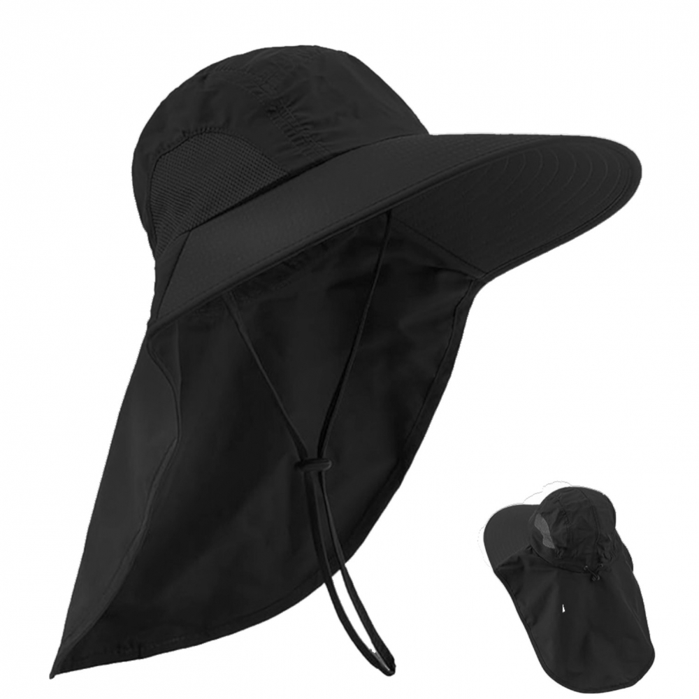 palarie soare unisex bor mare protectie uv outdoor drumetie pescuit vara plaja [10]