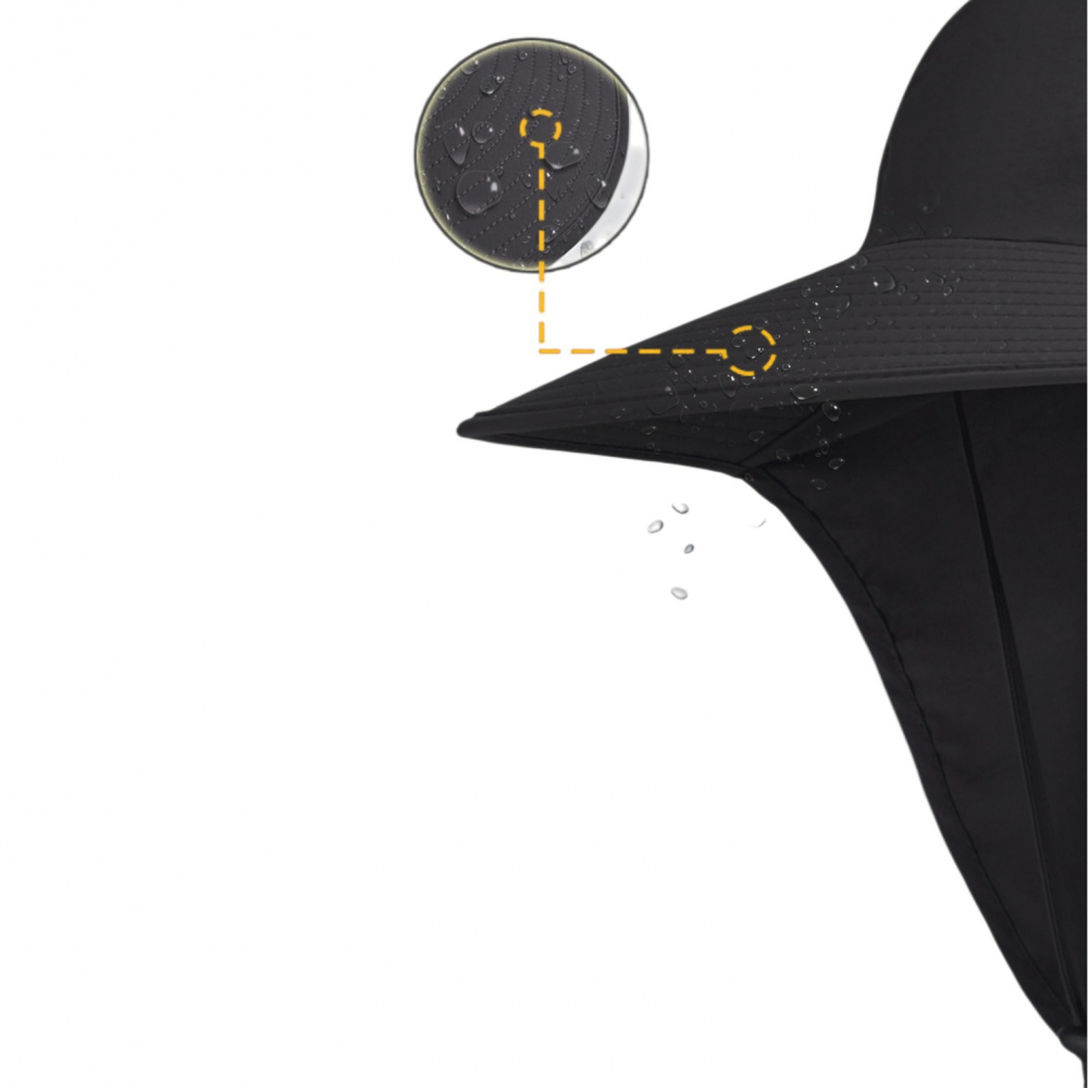 palarie soare unisex bor mare protectie uv outdoor drumetie pescuit vara plaja [12]