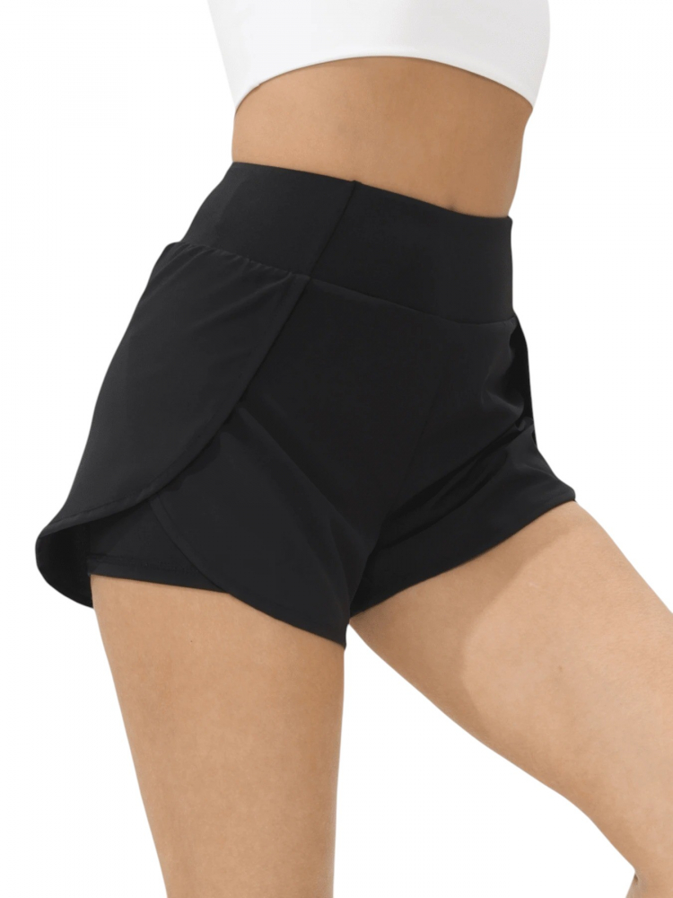 pantaloni-sport-2in1-fusta-dubli-dama-negru [4]
