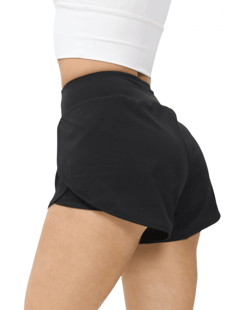 pantaloni-sport-2in1-fusta-dubli-dama-negru [3]