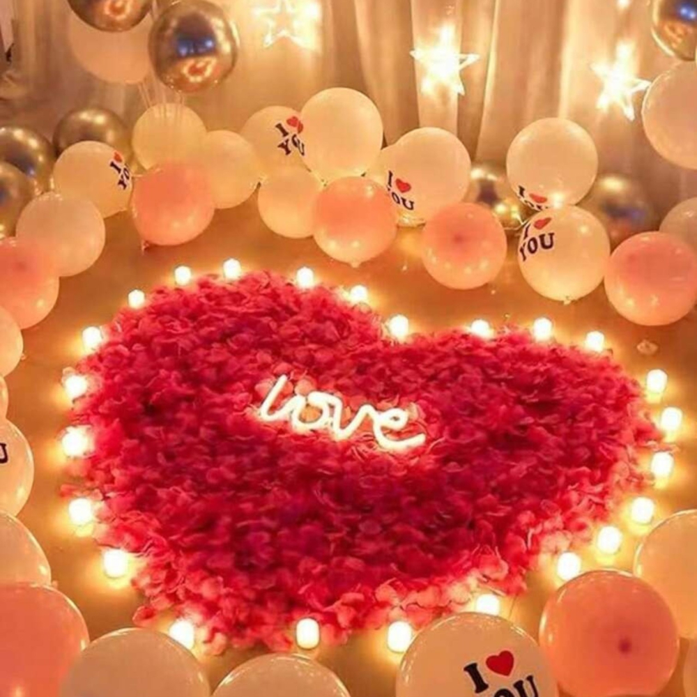 Petale Artificiale de Trandafir din Poliester Set 1000 Buc [7]