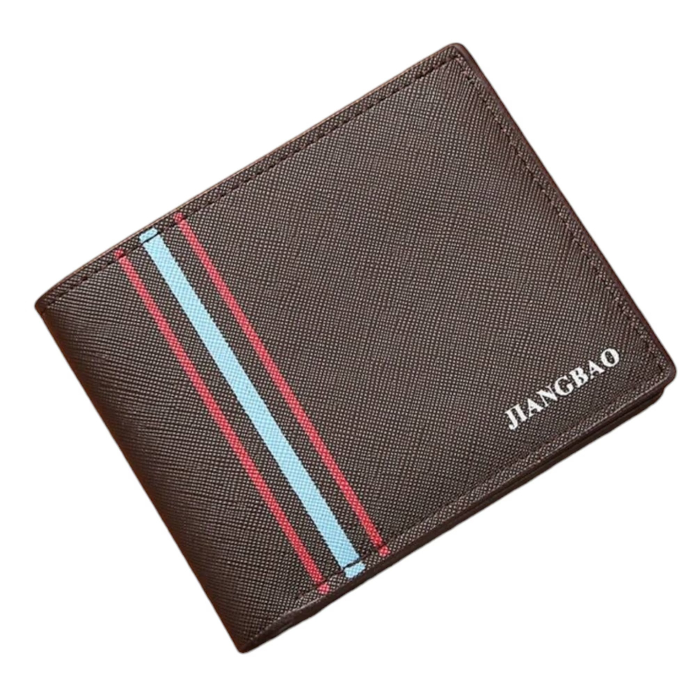 portofel-bifold-pentru-barbati-minimalist-din-piele-pu-cu-dungi-maro [1]
