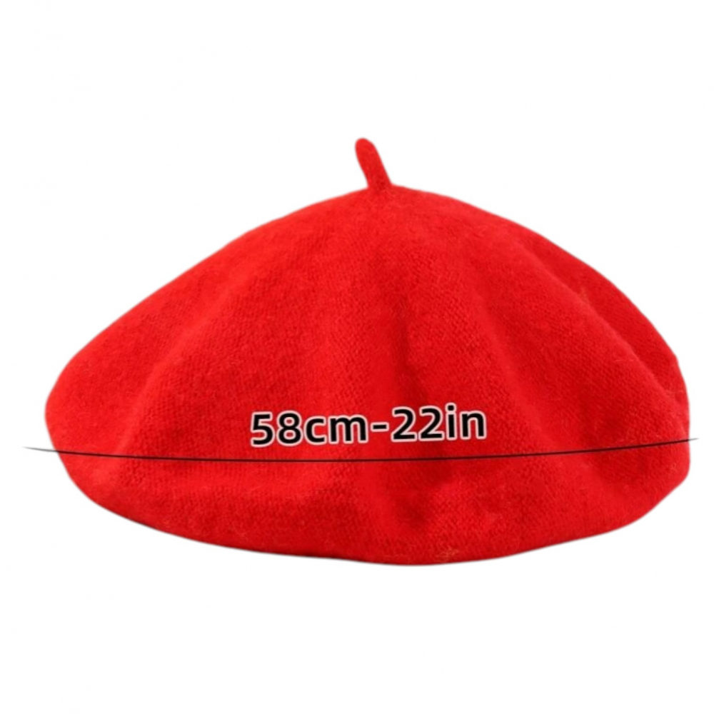 Bereta tricotata clasica unisex – stil retro casual [5]