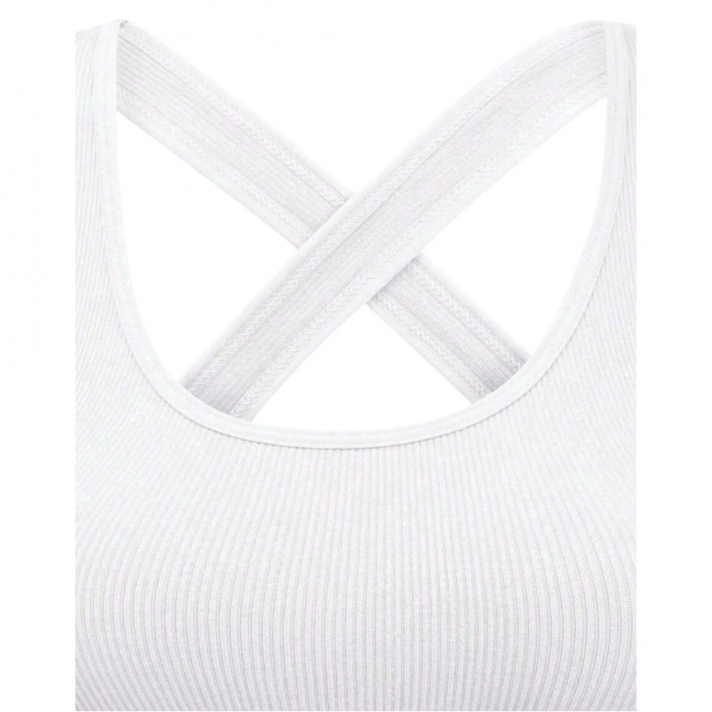 Bustiera sport fara spate Criss Cross din material elastic [4]