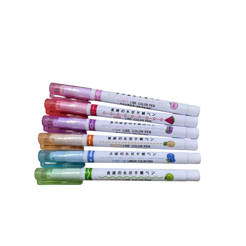 set-6-markere-pentru-design-si-diy-evidentiatoare-ondulate-pentru-subliniat-si-d [4]