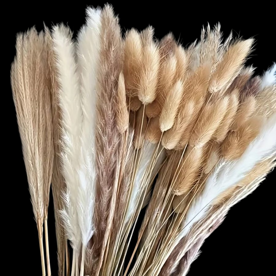 set-flori-decorative-110-fire-iarba-pampas-bej [3]